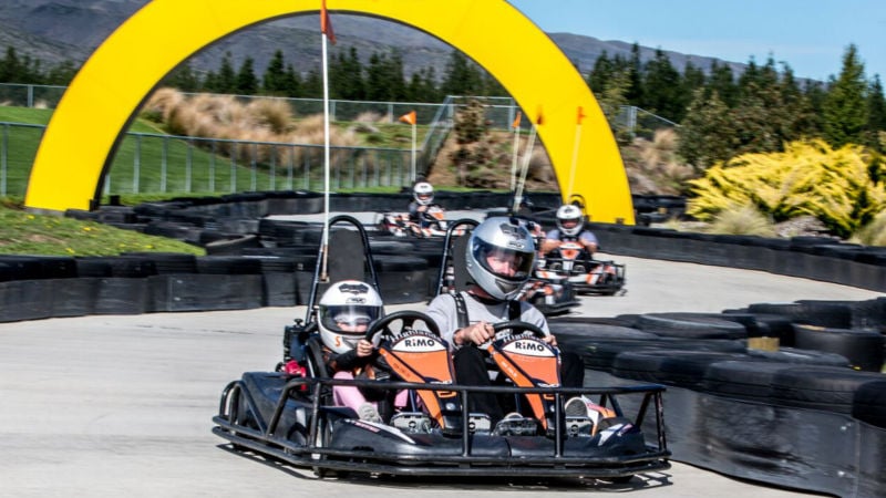 Get your adrenaline pumping with a race around Highlands Go Kart circuit.